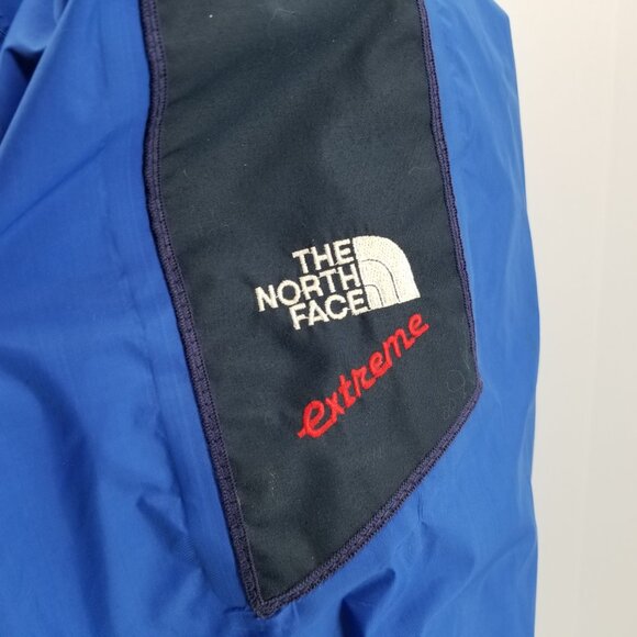 The North Face Extreme GoreTex Jacket Womens Large Waterproof Blue 80s Zip - Picture 5 of 11